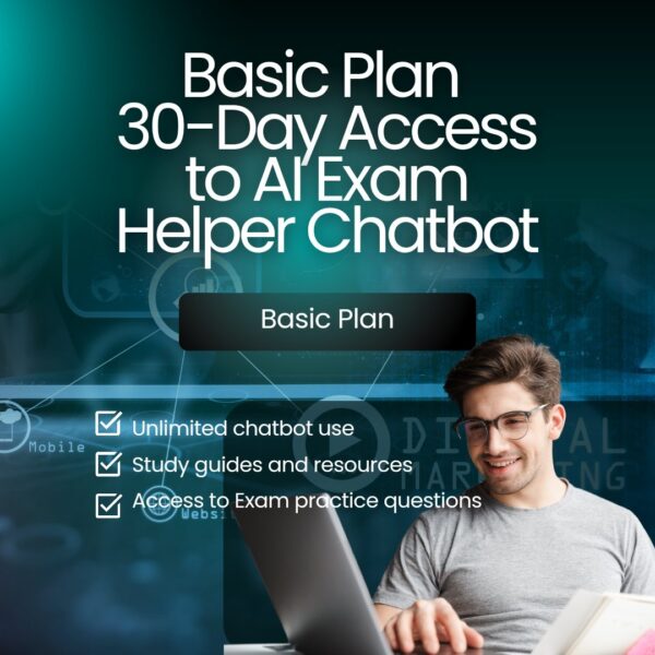 Basic Plan - 30-Day Access to AI Exam Helper Chatbot