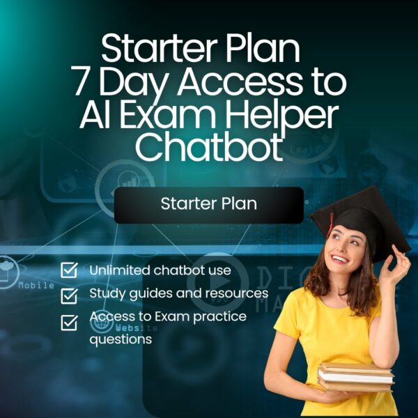 Starter Plan - 7-Day Access to AI Exam Helper Chatbot